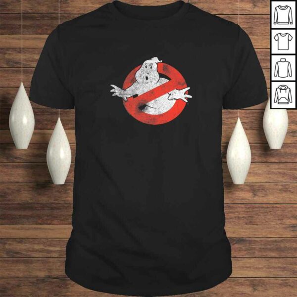 Ghostbusters Distressed No Ghost No Type Shirt