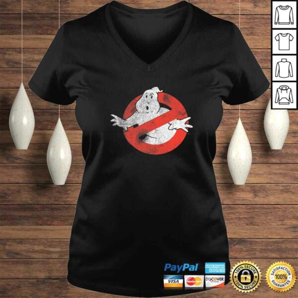 Ghostbusters Distressed No Ghost No Type Shirt