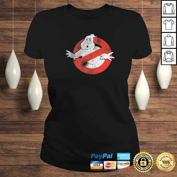 Ghostbusters Distressed No Ghost No Type Shirt