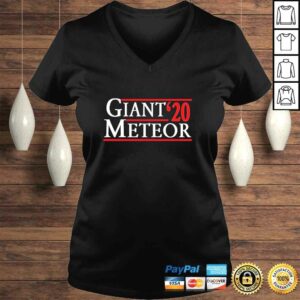 Giant Meteor 2020 Election Night Bush Reagan Parody Gift Long Sleeve TShirt
