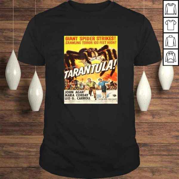 Giant Spider Tarantula Scifi vintage movie poster TShirt