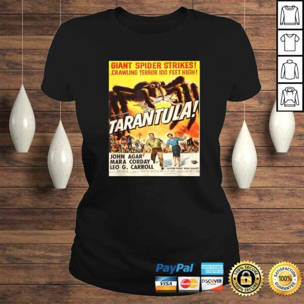 Giant Spider Tarantula Scifi vintage movie poster TShirt