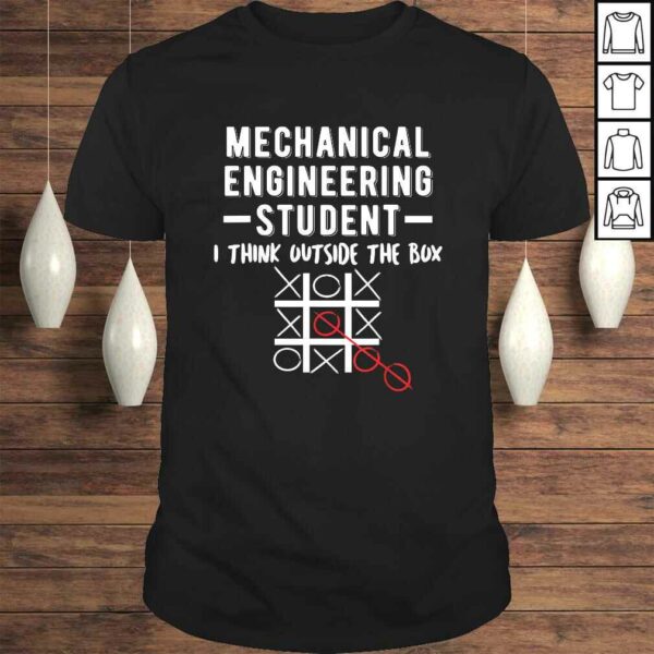 Gift For Mechanical Engineer College Student Illustration Shirt