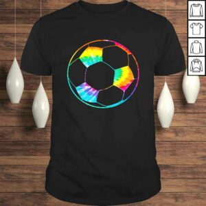 Girl Soccer Ball Shirt – Rainbow Trippy Hippie Tie Dye Gift Top Girl Soccer Ball Shirt – Rainbow Trippy Hippie Tie Dye Gift Top