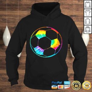 Girl Soccer Ball Shirt - Rainbow Trippy Hippie Tie Dye Gift Top 3 Girl Soccer Ball Shirt Rainbow Trippy Hippie Tie Dye Gift Top 4