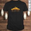 Glacier National Park Retro TShirt