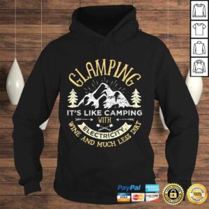 Glamping Definition Shirt Glamper Women Wine Funny Camping 3 Glamping Definition Shirt Glamper Women Wine Funny Camping 4