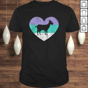Goat Gift For Women & Girls Retro Cute Tee Shirt Goat Gift For Women & Girls Retro Cute Tee Shirt