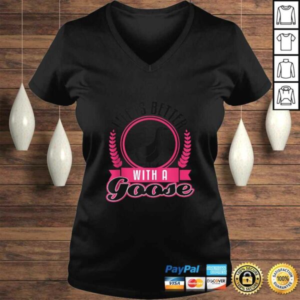 Goose Funny Geese Mom Dad Canadian Christmas Gag Gift Gift TShirt