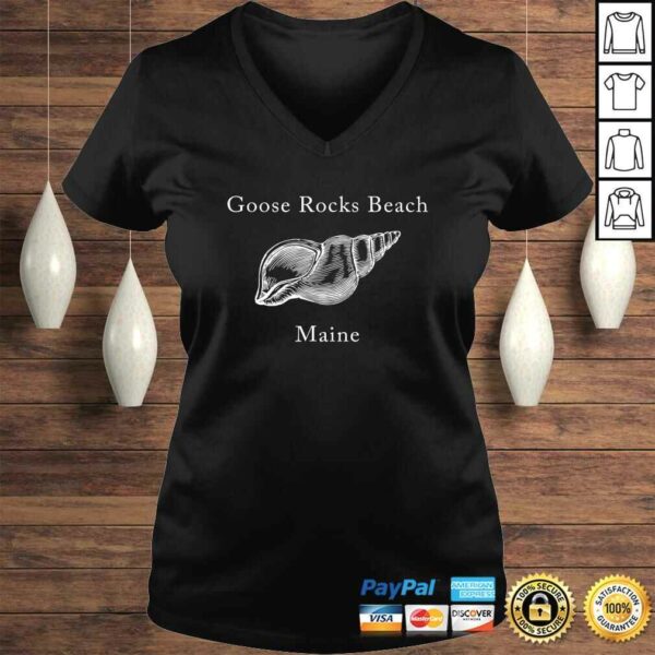 Goose Rocks Beach Maine Shell TShirt