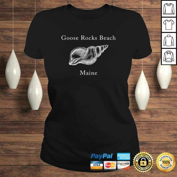 Goose Rocks Beach Maine Shell TShirt