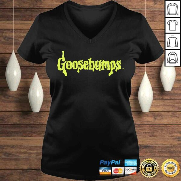 Goosebumps Classic Slime Title Graphic TShirt