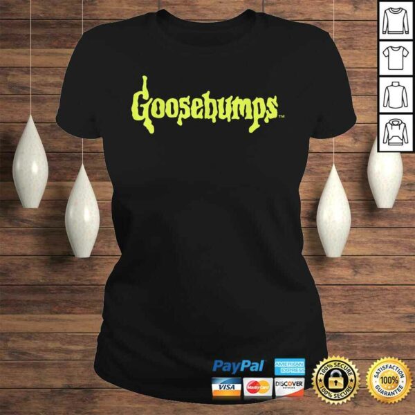 Goosebumps Classic Slime Title Graphic TShirt