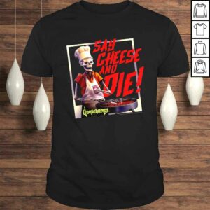 Goosebumps Say Cheese And Die Photo PortraiTShirt Goosebumps Say Cheese And Die Photo PortraiTShirt