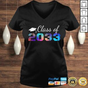Graduation Cap Class of 2033 First Day of School TShirt Gift