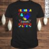 Grandma Granddaughter Best Friends For Life Autism Awareness Tee Shirt