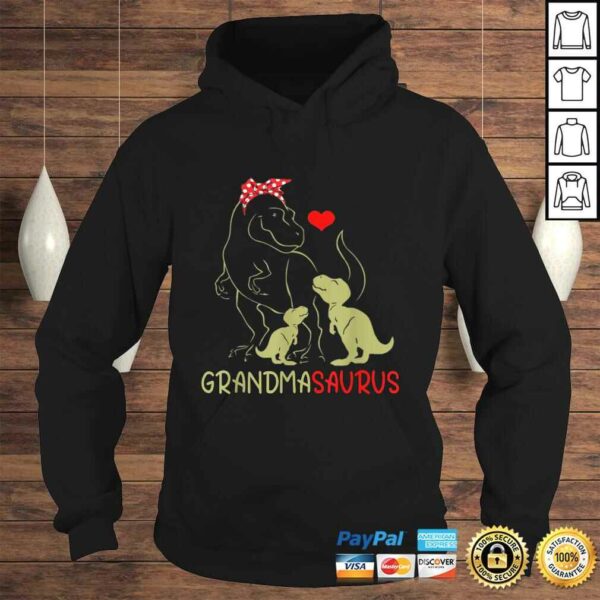 Grandmasaurus Shirt T Rex Grandma Saurus Dinosaur Women Mo