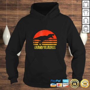 Grandpasaurus Shirt Retro Vintage Sunset Dinosaur Gift 3 Grandpasaurus Shirt Retro Vintage Sunset Dinosaur Gift 4