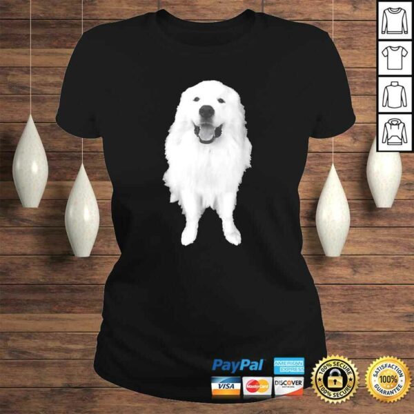 Great Pyrenees Dog Smiling TShirt