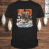 Great Sushi Dragon Funny Vintage TShirt