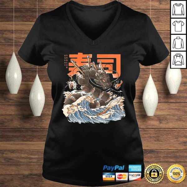 Great Sushi Dragon Funny Vintage TShirt