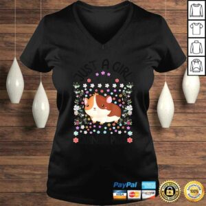 Guinea Pig Lover Just A Girl Who Loves Guinea Pigs Cute TShirt 1 Guinea Pig Lover Just A Girl Who Loves Guinea Pigs Cute TShirt 2
