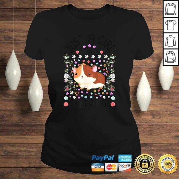 Guinea Pig Lover Just A Girl Who Loves Guinea Pigs Cute TShirt