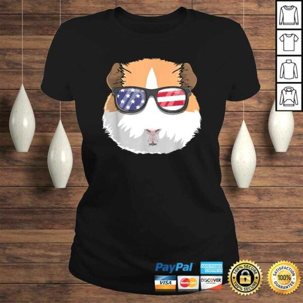 Guinea Pig Patriotic USA 4th of July American Cute TShirt