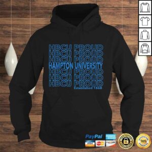 HBCU Proud Hampton Thank You Pattern Shirt 3 HBCU Proud Hampton Thank You Pattern Shirt 4