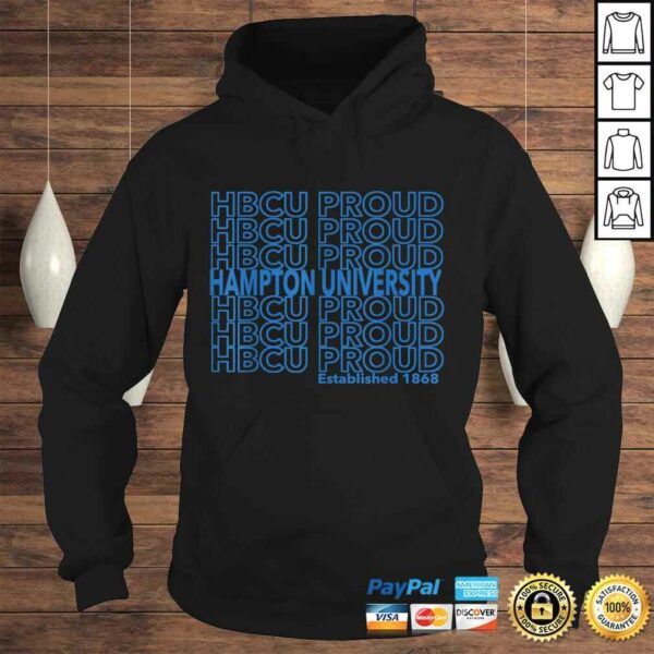 HBCU Proud Hampton Thank You Pattern Shirt