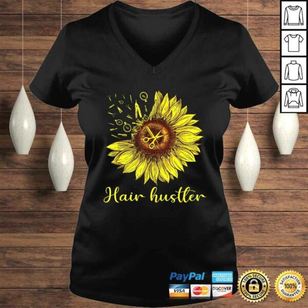 Hairstylist Hair Hustler Shirt St Sunflower Gift Women Gift Top