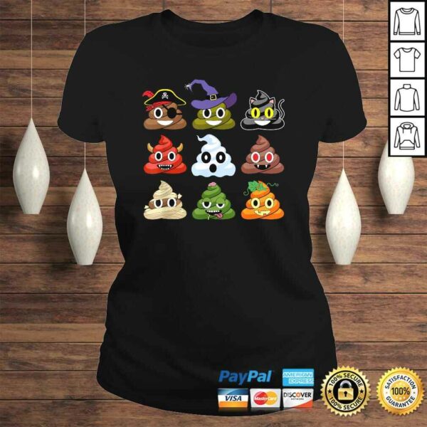 Halloween Poop Emojis Funny Shirt