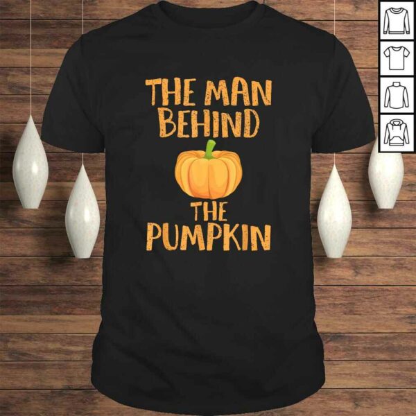 Halloween Pregnancy Man Pumpkin Shirt Funny Party Shirt