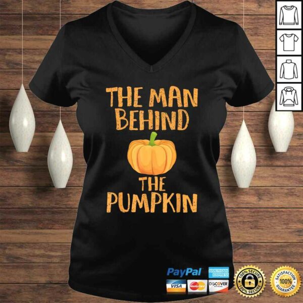 Halloween Pregnancy Man Pumpkin Shirt Funny Party Shirt