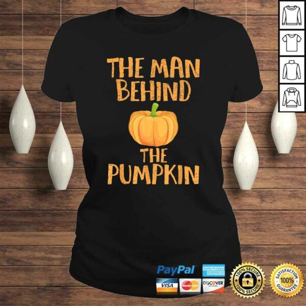 Halloween Pregnancy Man Pumpkin Shirt Funny Party Shirt