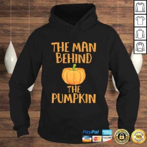 Halloween Pregnancy Man Pumpkin Shirt Funny Party Shirt 4