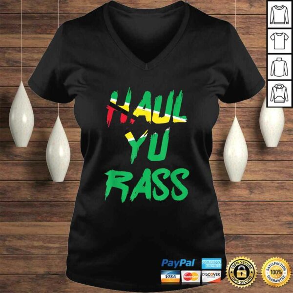 Haul Yu Rass Guyanese Guyana Afro Pride Creole Shirt