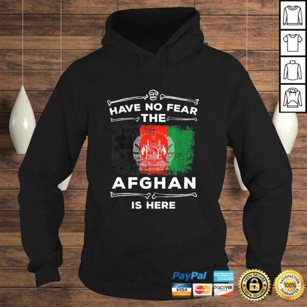 Have No Fear The Afghan Is Here Halloween Afghanistan Flag TShirt