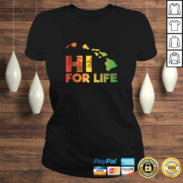 Hawaii For Life Rasta Island Chain Tee Shirt