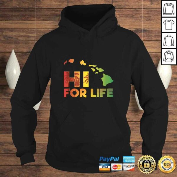 Hawaii For Life Rasta Island Chain Tee Shirt