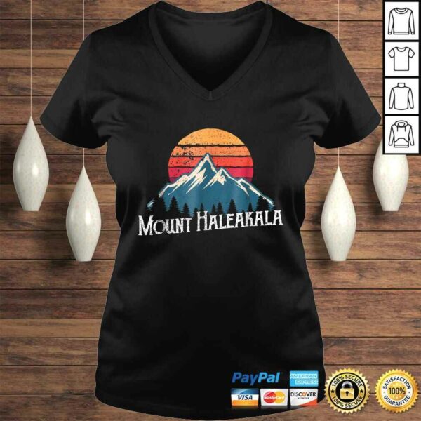 Hawaiian Mount Haleakala Volcano Mountain Retro TShirt