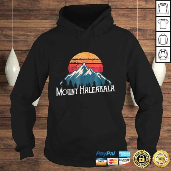 Hawaiian Mount Haleakala Volcano Mountain Retro TShirt