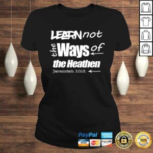 Hebrew Israelite Clothing Learn Not the Ways Judah Yah Shirt 2 Hebrew Israelite Clothing Learn Not the Ways Judah Yah Shirt 3
