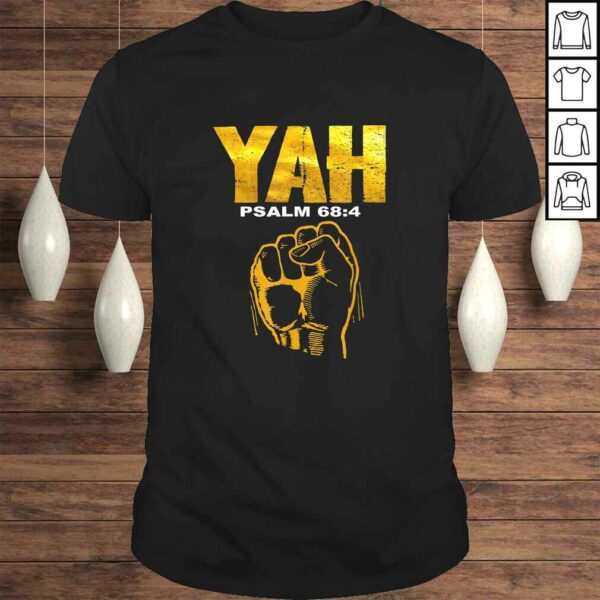 Hebrew Israelite Gold Yah Clothing Yahweh TShirt