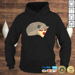 Hedgehog Holding Pizza Funny Cute Animal Foodie TShirt 3 Hedgehog Holding Pizza Funny Cute Animal Foodie TShirt 4