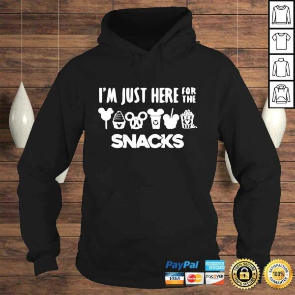 Here for the Snacks Family Vacation Shirt