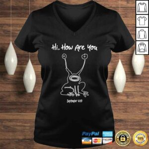 Hi How Are You Frog Eyes Gift Top