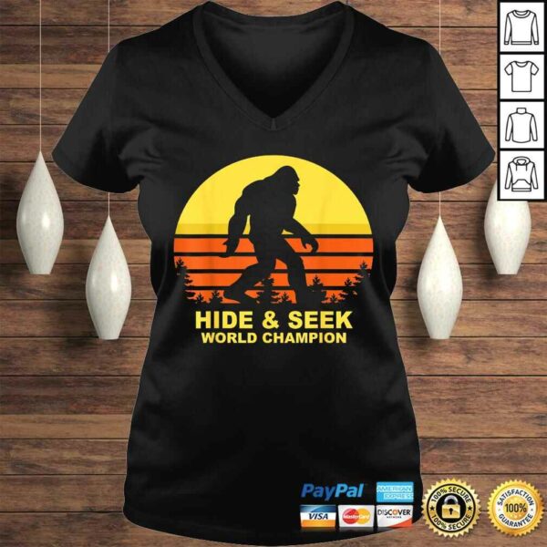 Hide And Seek World Champion Shirt Bigfoot Is Real Gift TShirt