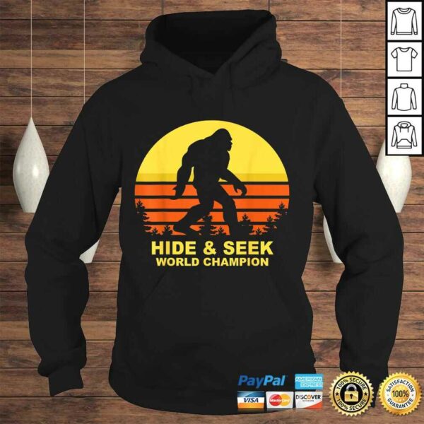 Hide And Seek World Champion Shirt Bigfoot Is Real Gift TShirt