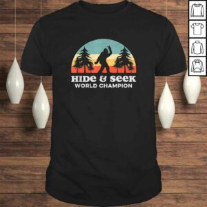 Hide & Seek World Champion Bigfoot Funny Peace OuT-shirt Hide & Seek World Champion Bigfoot Funny Peace OuT-shirt